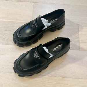 Prada Women's Black Loafers